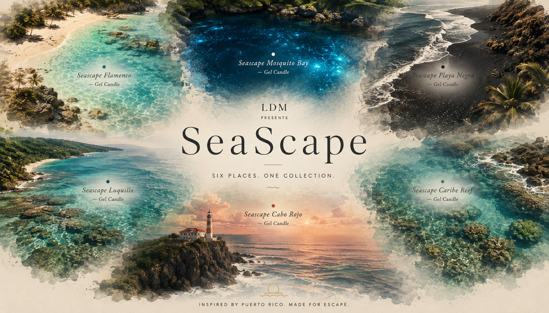 Six Beaches, Six Candles: The Story Behind the Seascape Gel Collection