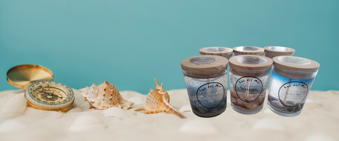 Seascape Decor Candles