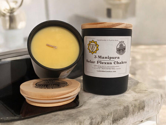 3. Solar Plexus Chakra 6 oz net wt. (Manipura) - Luz Del Mar