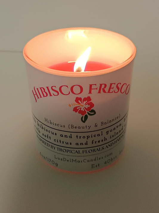 hibisco-fresco-hibiscus-guava-candle burning