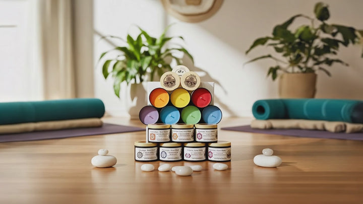 Full Set of 7 Chakra Candles (4 oz Each)